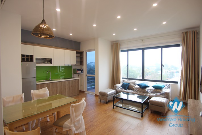 Lake view penthouse one bedroom for rent in Tay Ho, Hanoi